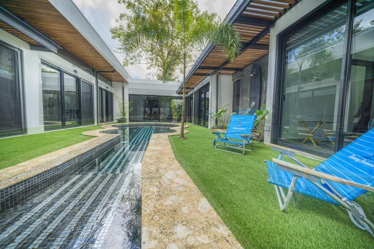 Playa Potrero - New Modern House, Pool In Guitar Shape - Casa Guitarra Villa Buitenkant foto